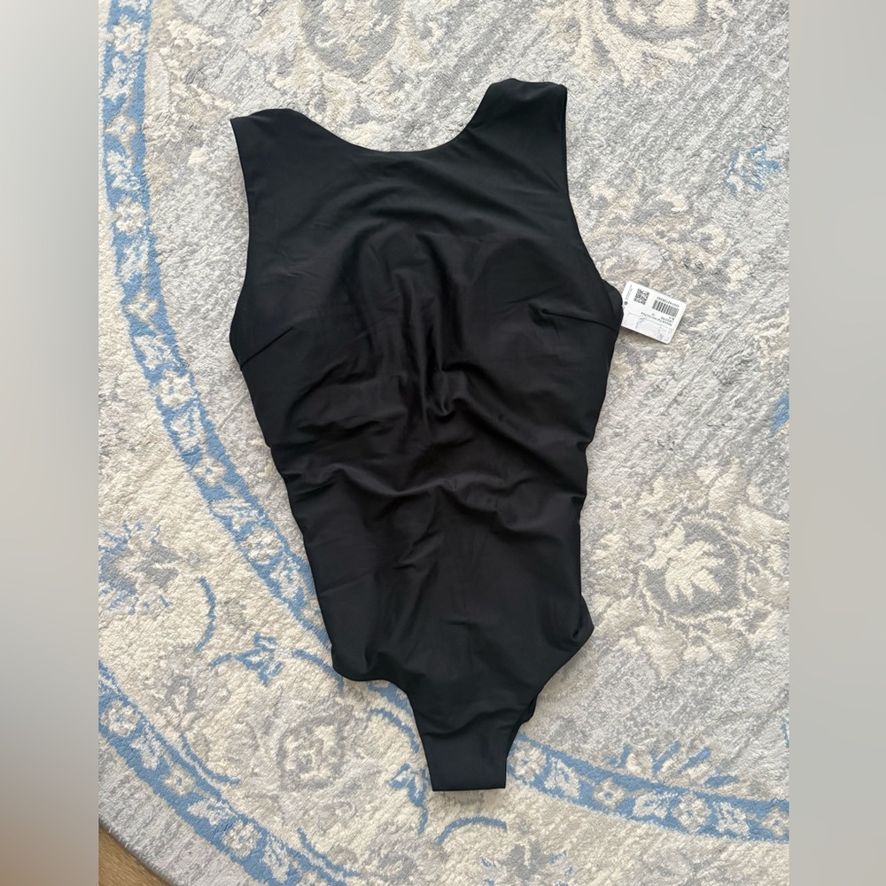 Lululemon Waterside High Neck Swim One-Piece *Medium Coverage Black (NWT) - Picture 7 of 13
